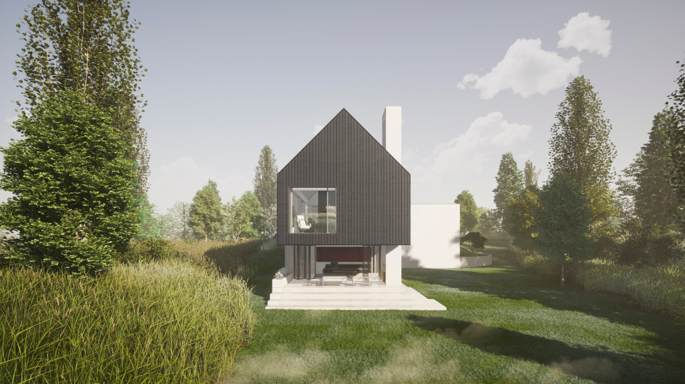 Mill River House Exterior Modern Exterior Other by Further