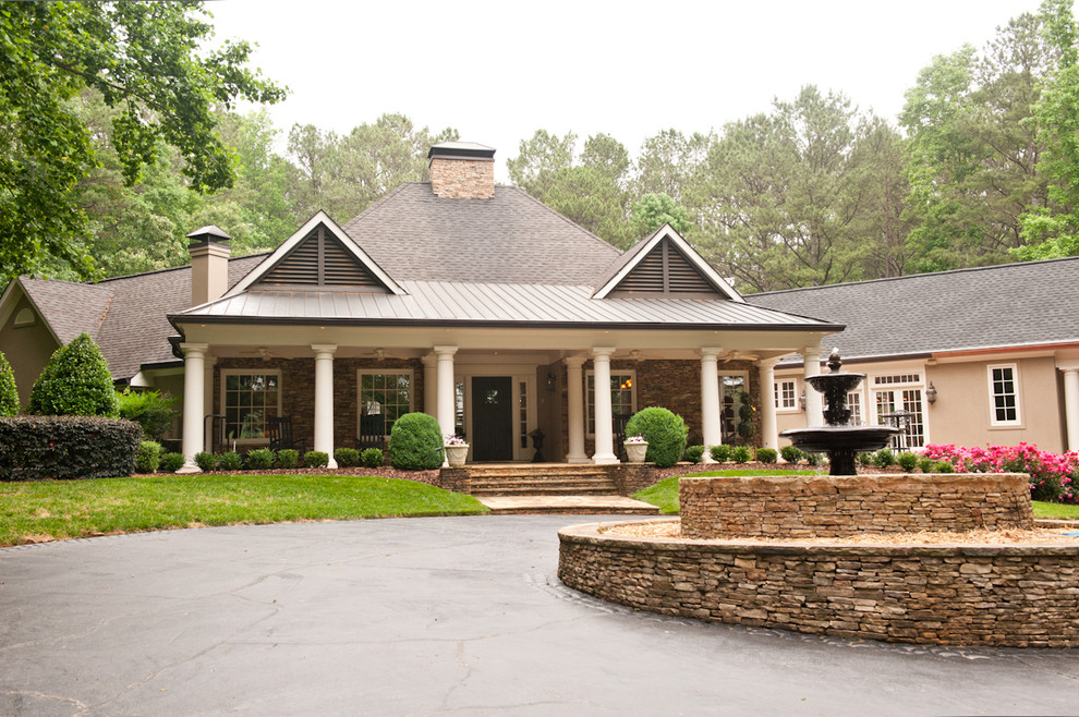 Milton Horse Farm remodel Traditional Exterior Atlanta by
