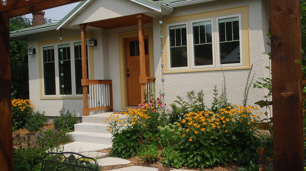 Minneapolis Ecoyard Contemporary House Exterior Minneapolis by