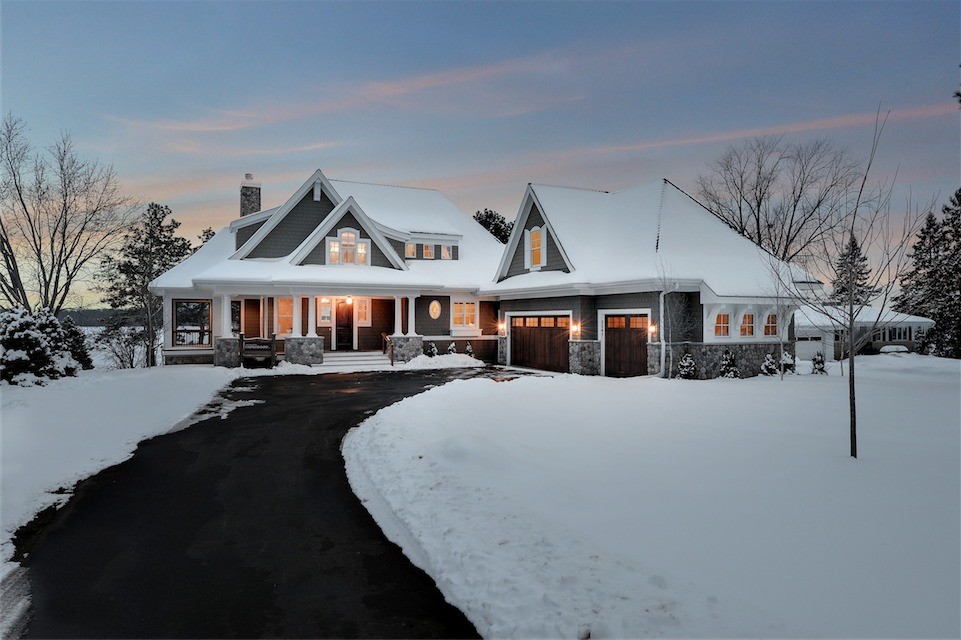 Minnewashta Lake Home Traditional Exterior Minneapolis by