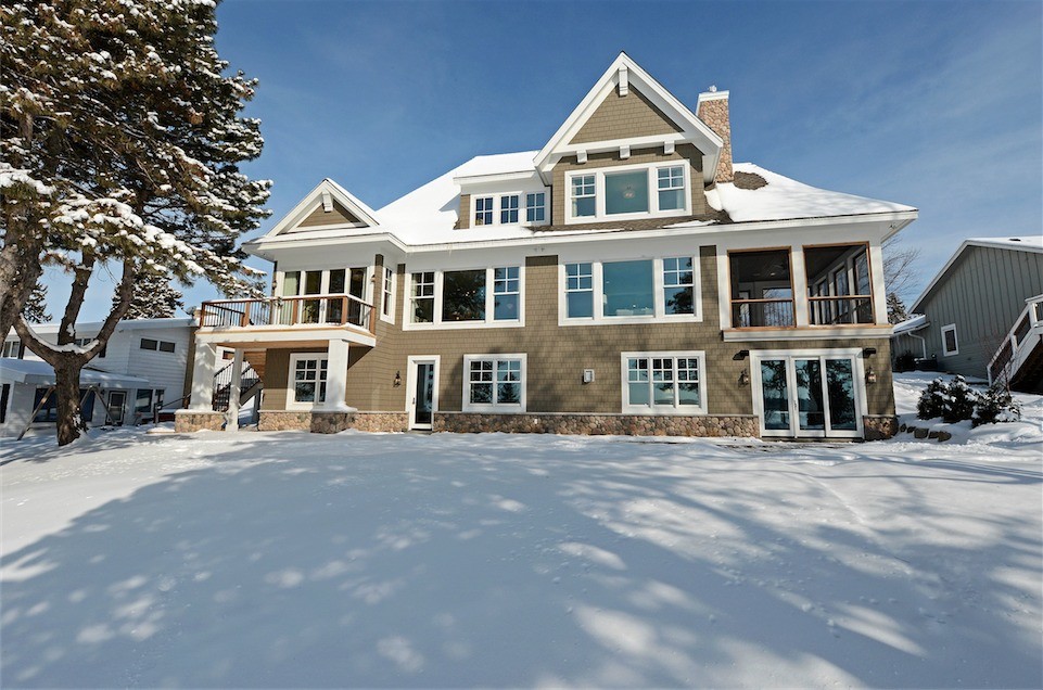 Minnewashta Lake Home Traditional Exterior Minneapolis by