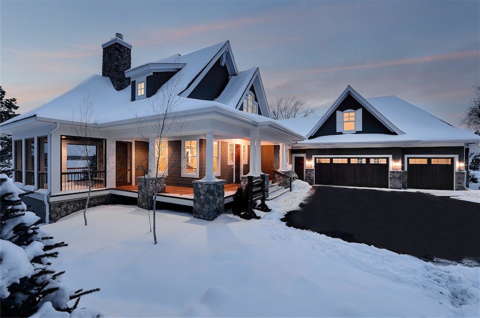 Minnewashta Lake Home Traditional Exterior Minneapolis by