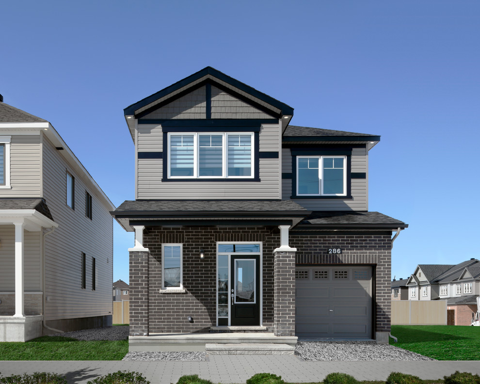 Minto Show Homes Kinghurst Transitional Exterior Ottawa by