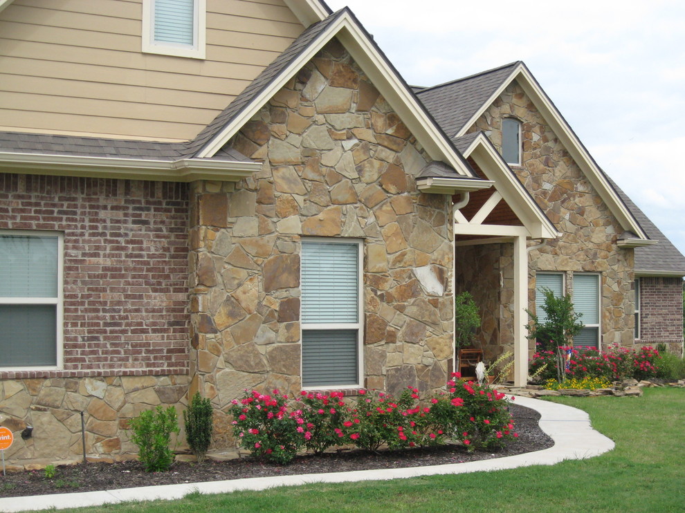 Misc. Stone on Houses Traditional Exterior Atlanta by Luxury