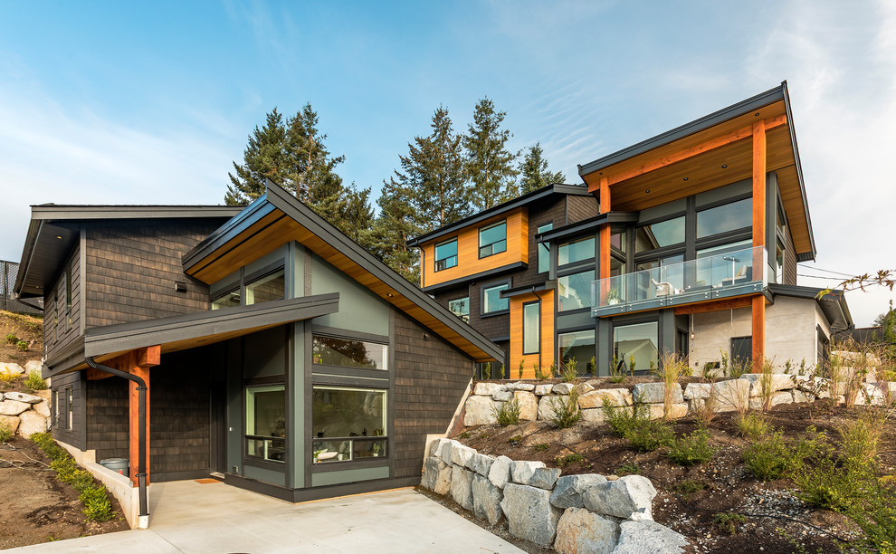 Mission Coach Home Inverted Elegance Modern Exterior Vancouver