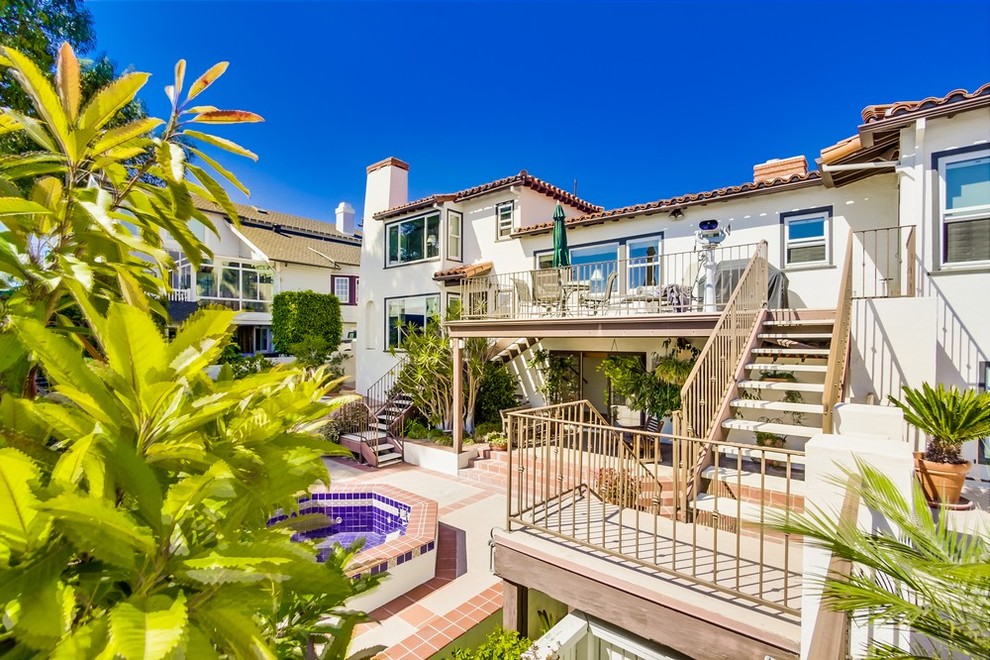 Mission Hills MiniMakeover Mediterranean Exterior San Diego by