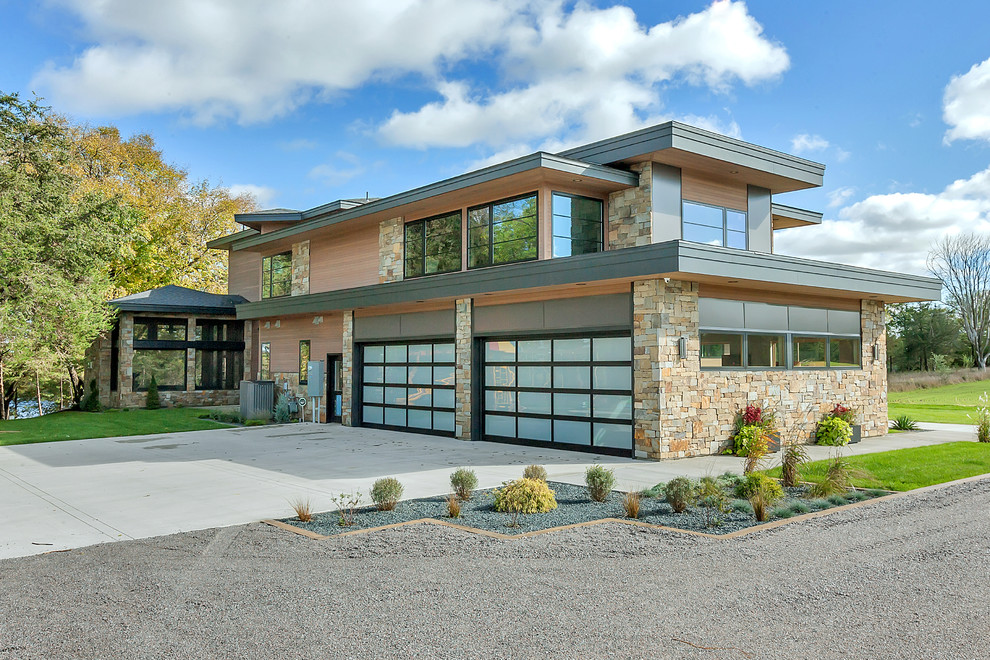 Mississippi Modern Contemporary Exterior Minneapolis by