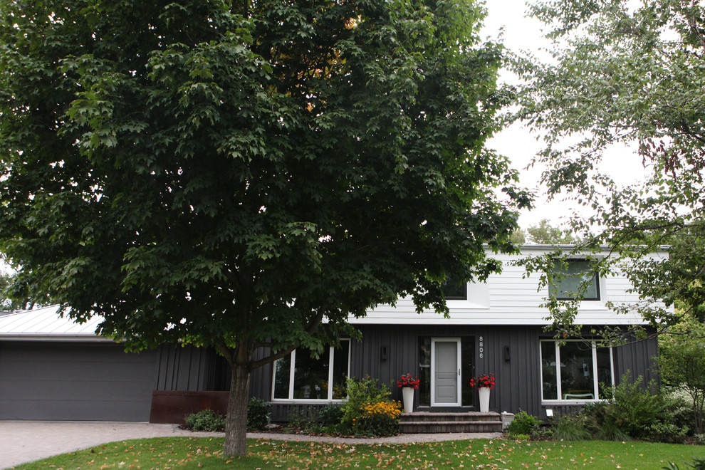 Mod House Modern Exterior Minneapolis by Worth Design Build