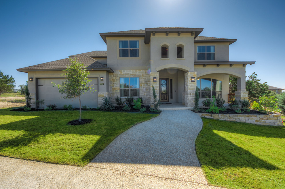 Model Home in Park Hill at the Heights at Stone Oak Traditional