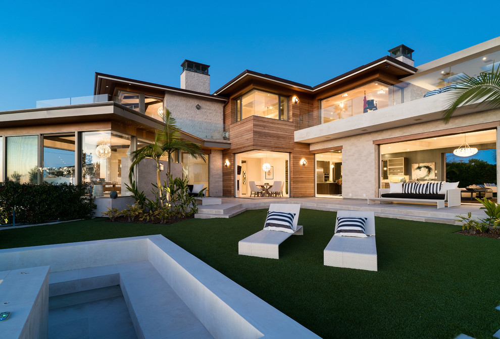 Modern Beach House - Contemporary - Exterior - San Diego - by Lori ...