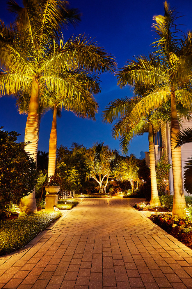Modern Coastal Bayfront - Modern - Landscape - Tampa - by Dennis A ...