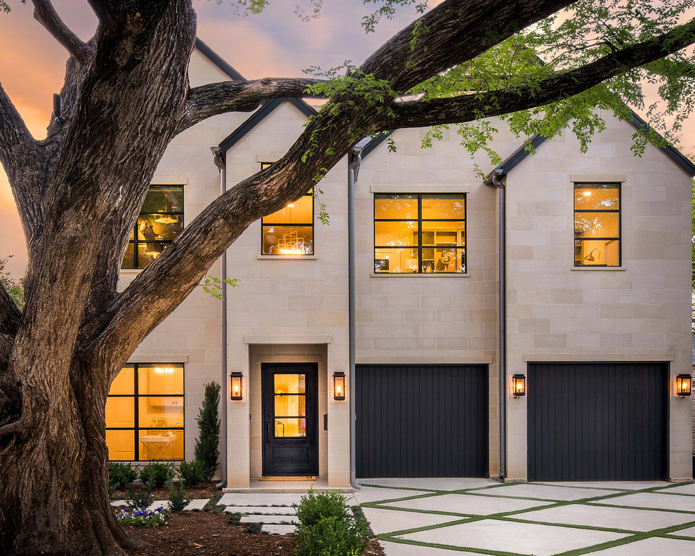 Modern Doors Transitional Exterior Dallas by Ironclad Doors and