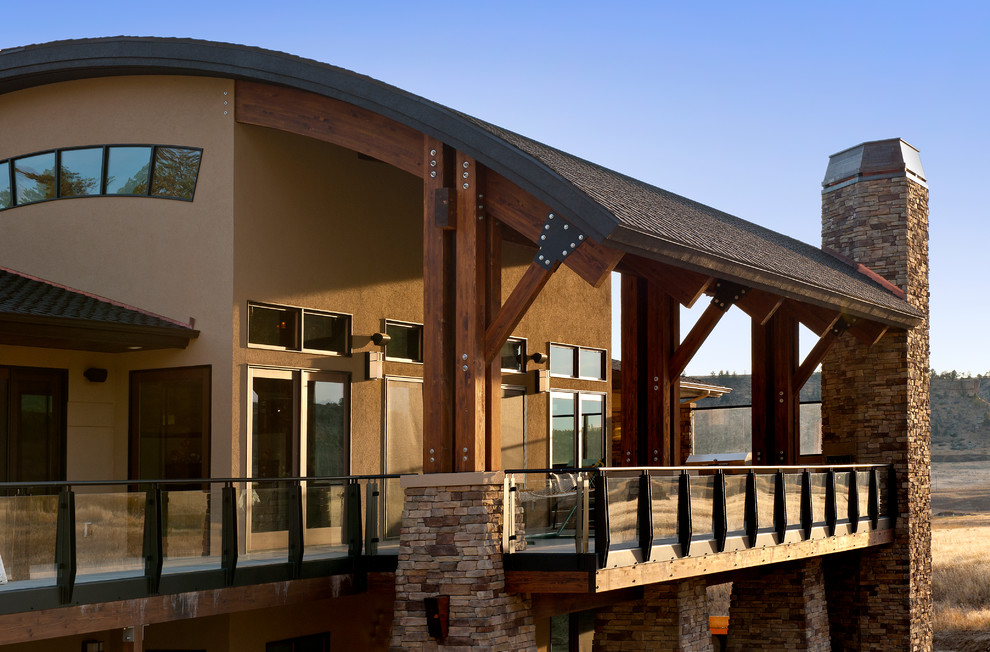 Modern Elements Contemporary Exterior Other by Wells Built