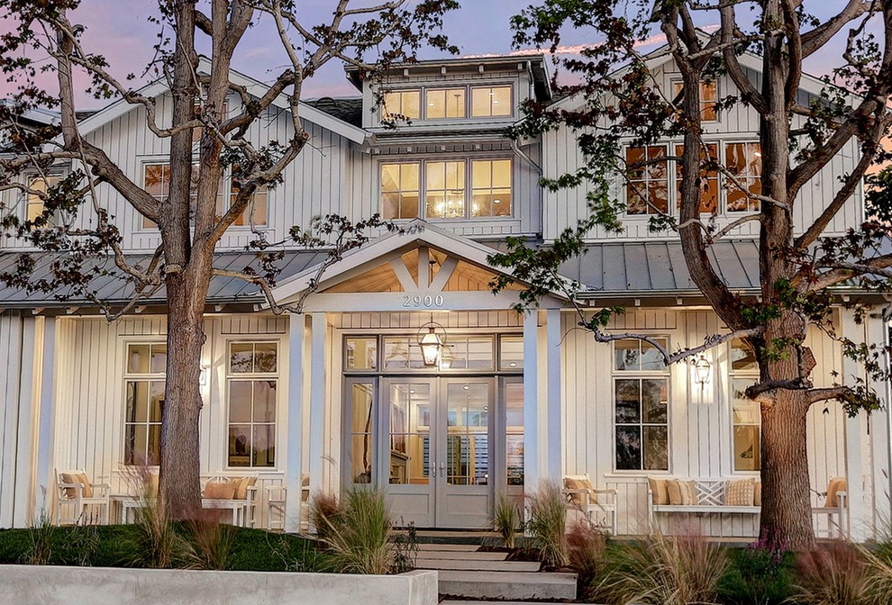Modern Farmhouse Farmhouse Exterior Los Angeles by David Watson Architects Houzz