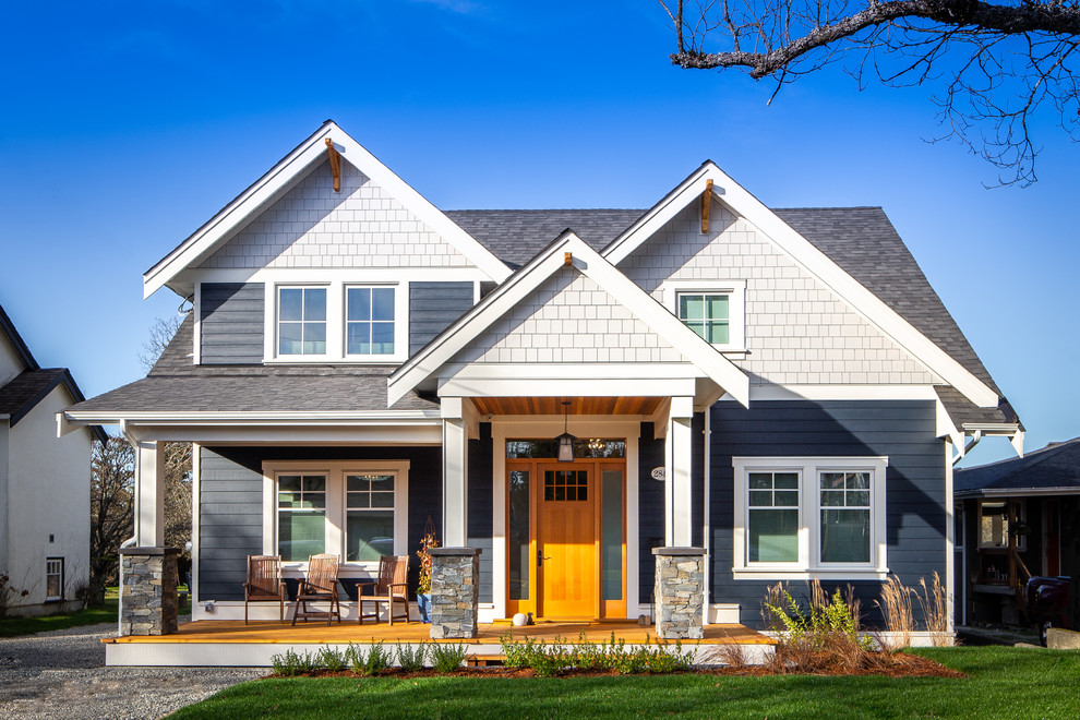 Give Your Front Porch Posts a Facelift with Faux Stone