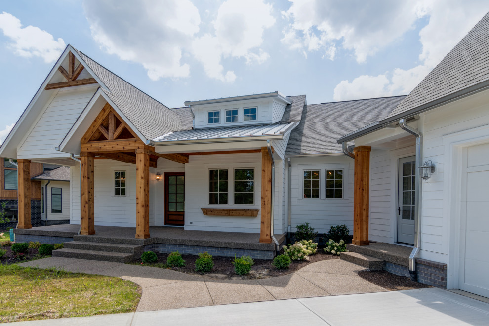 Modern Farmhouse - Maple Ridge - Farmhouse - Exterior - Indianapolis ...