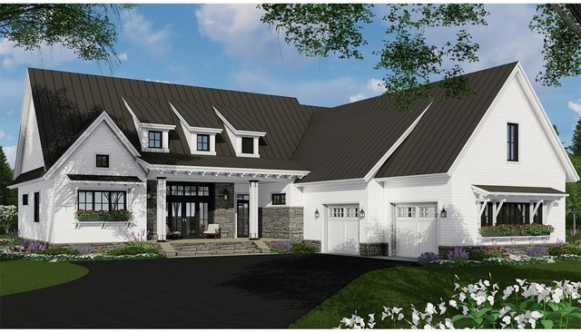 Modern Farmhouse Plan 098 00306 Country House Exterior By America S Best Plans Houzz Uk - House Plans Modern Farmhouse Modern Farmhouse Plan 098 00306 Country House Exterior By America S Best Plans Houzz Uk - House Plans Modern Farmhouse