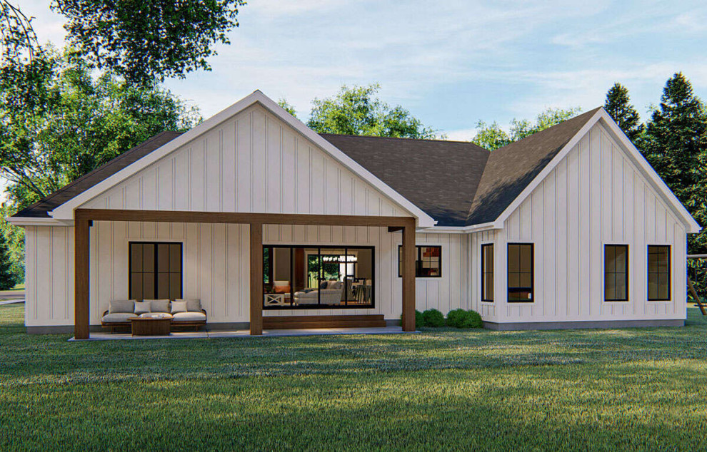 Modern Farmhouse Plan 963 00409 Exterior Atlanta By America S Best House Plans Houzz Modern Farmhouse Plan 963 00409, America S Best Small Home Plans