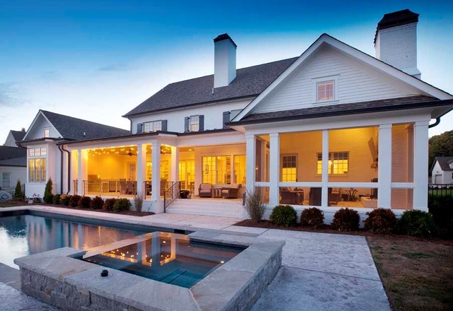 Modern Farmhouse Country Exterior Nashville by