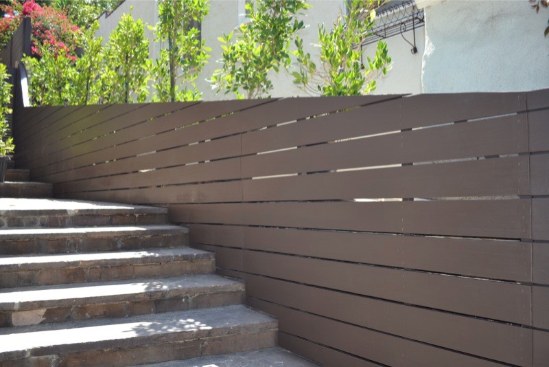 Modern Fencing Contemporary, Horizontal Fences and More Contemporary Exterior Los