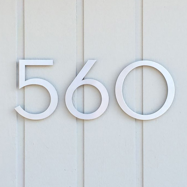 modern house numbers customer photos Modern House Exterior Phoenix by Modern House