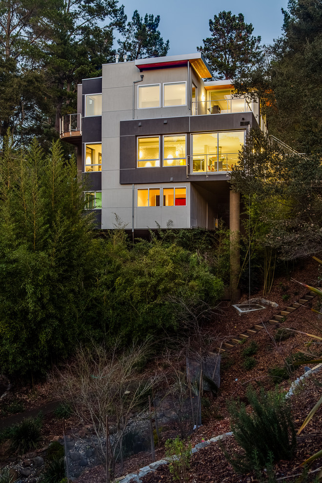 Dreistöckiges Modernes Haus in San Francisco