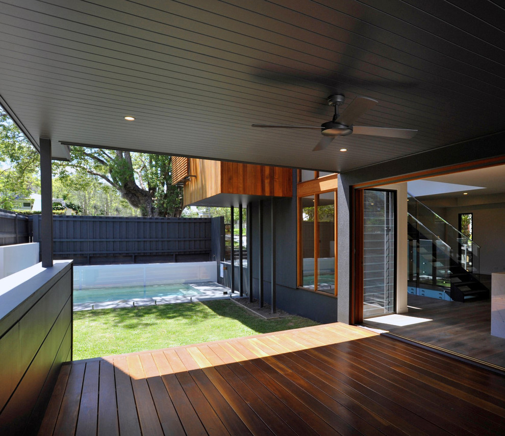 Modernes Haus mit Mix-Fassade in Brisbane
