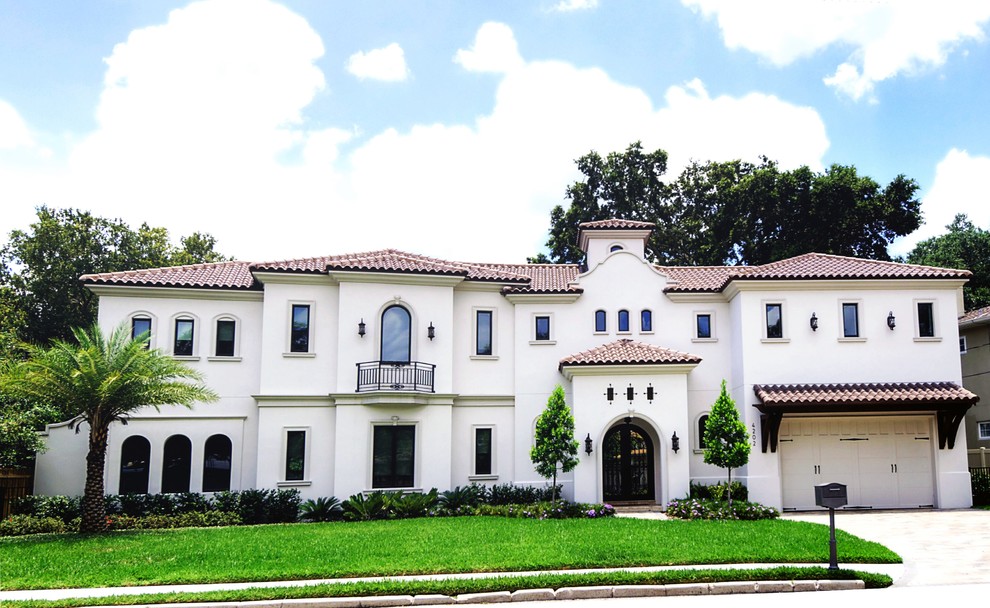 Modern Mediterranean - Mediterranean - Exterior - Tampa - by Sterling ...