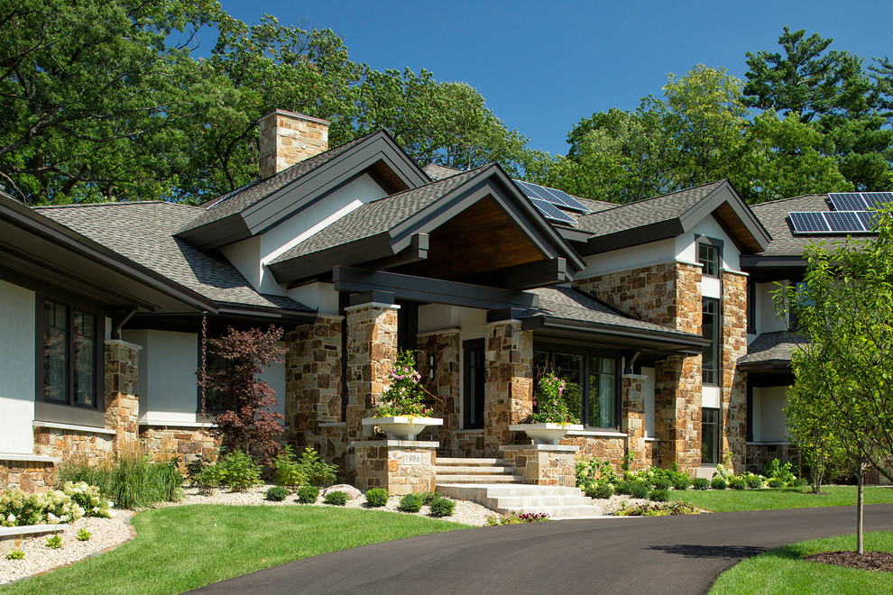 Modern Organic Contemporary Exterior Minneapolis by Hendel