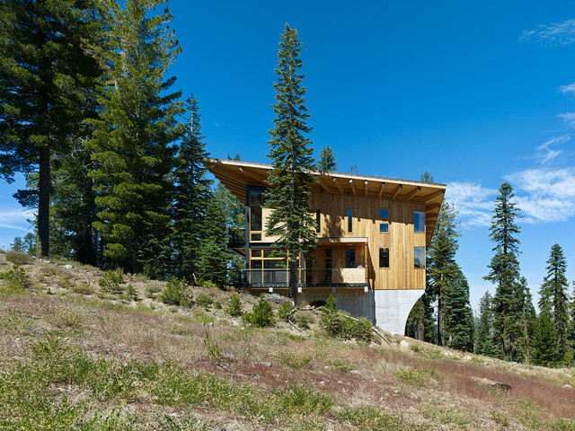 Modern Rustic Sugar Bowl House - Rustic - Exterior - San Francisco - by  Staprans Design | Houzz