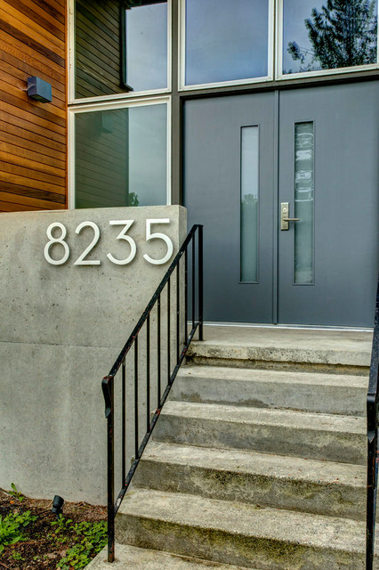 Modern Split Moderne Façade Seattle Par Board And Vellum Houzz