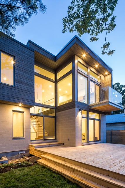  Modern Urban Infill  Modern  Exterior Ottawa by 