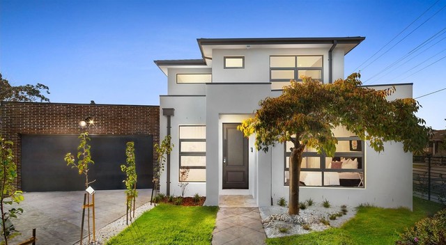 Modern White Facade | Mount Waverley - Modern - House Exterior - Melbourne - by AYKON Homes Pty ...