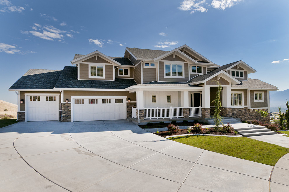 Photo of a classic house exterior in Salt Lake City.