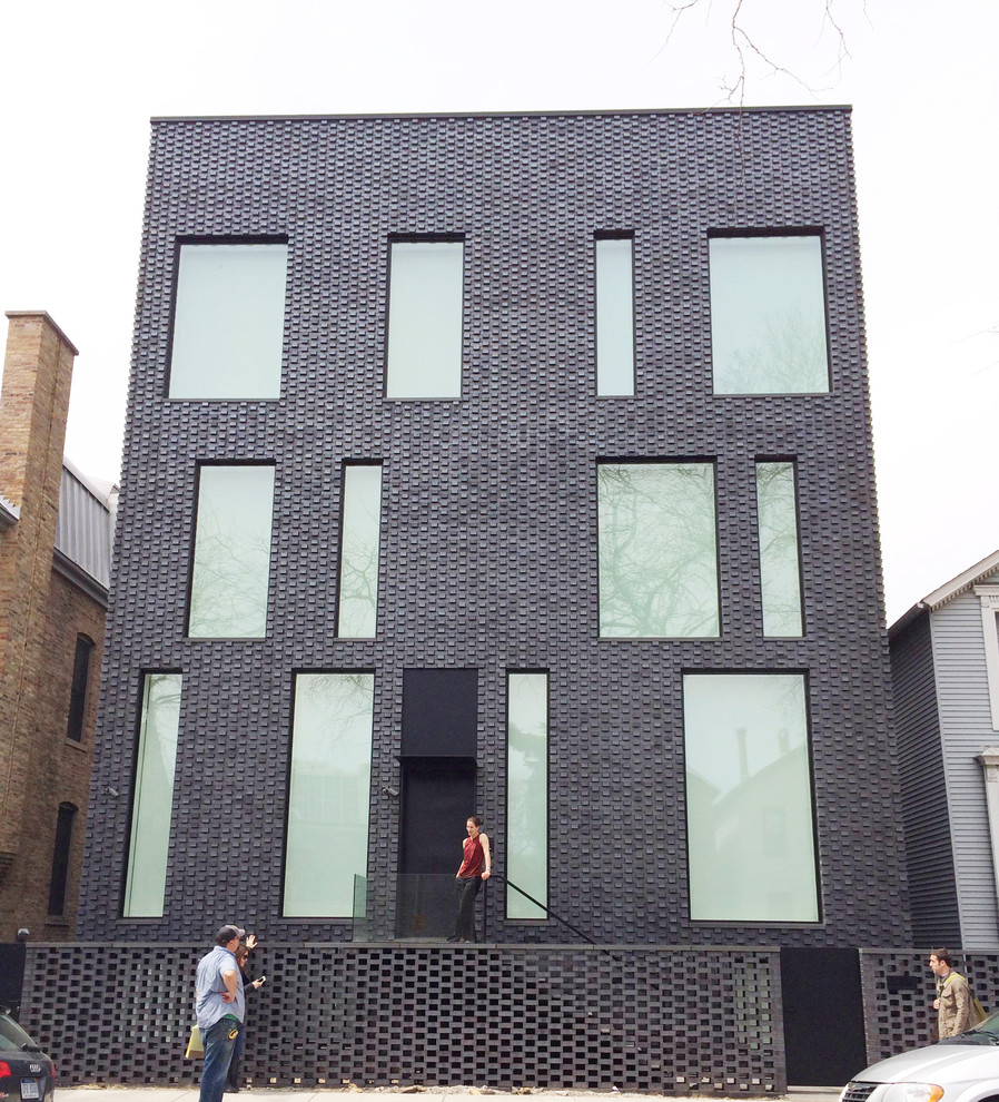 Mohawk Residence Modern Exterior Chicago by UrbanLab Houzz