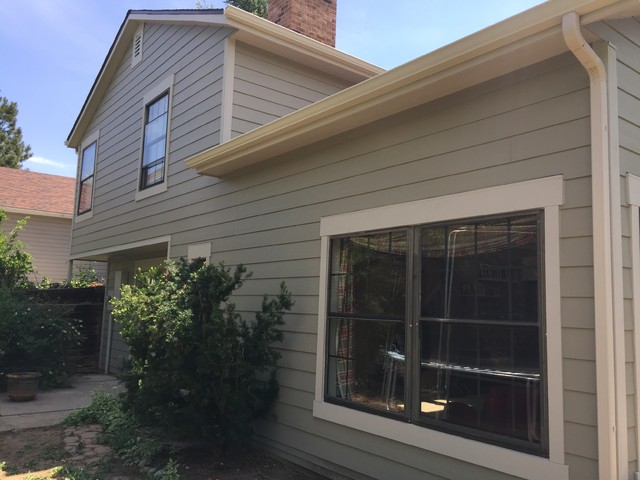 Monterey Taupe And Cobblestone James Hardie Siding Replacement Façade Denver Par Refined