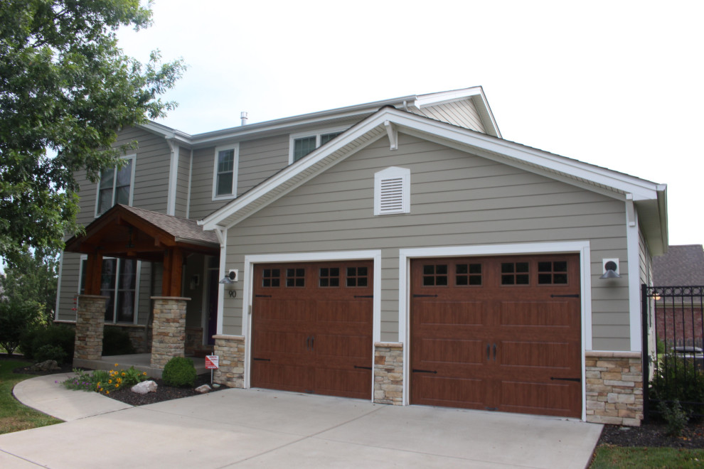 Monterey Taupe James Hardie Siding Brentwood, MO 63144 Traditional