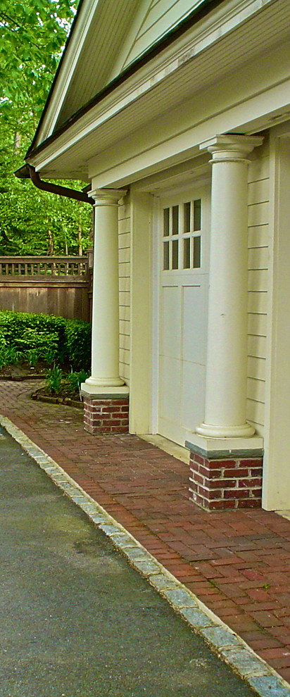 Foto della facciata di una casa eclettica