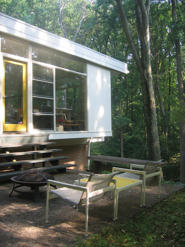 Moss Hill House Midcentury Exterior Baltimore by place architecturedesign Houzz