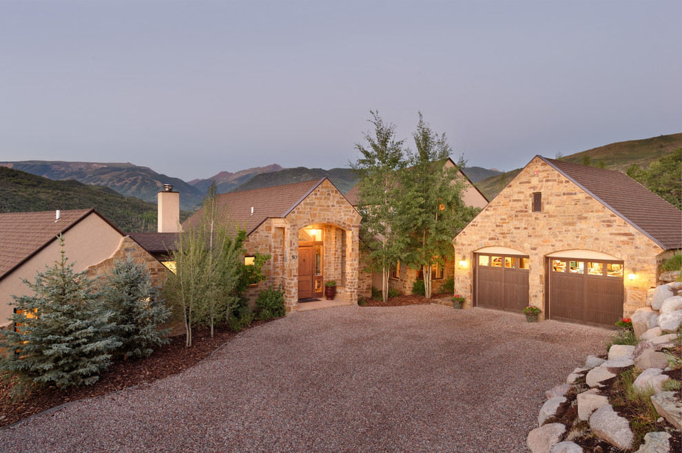 Mountain Hilltop Home Traditional Exterior Other by ma2 architects