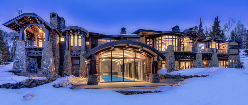 Mountain Modern at The Colony - Exterior - Rustic - Exterior - Salt