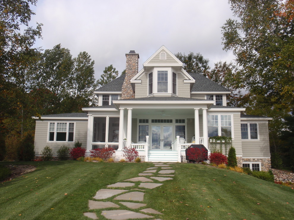 Mullaney Cottage Traditional Exterior Detroit by Presley