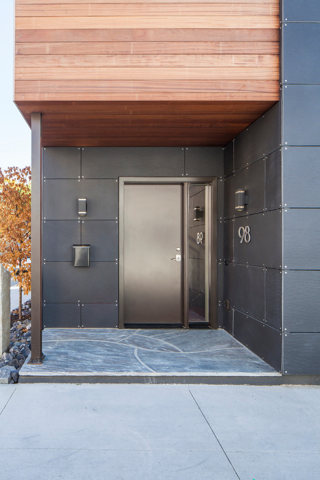 Munjoy Hill Modern Exterior Portland Maine by BRIBURN
