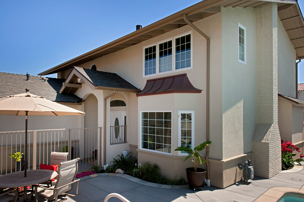 Elegant exterior home photo in Orange County