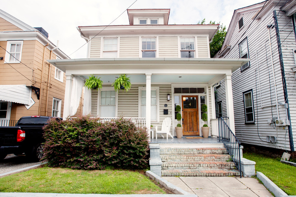 My Houzz Colorful Preppy Style in South Carolina