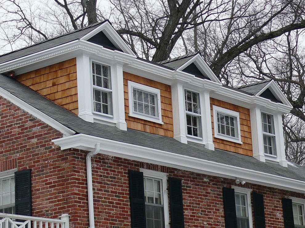 Nantucket Dormer Traditional Exterior Boston by Custom