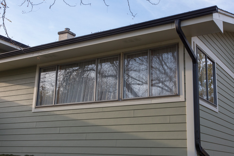 Naperville siding and windows replacement project Traditional House