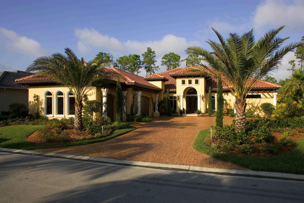 View of Naples, FL - 41 West - Gated Community - Custom Home - Mediterranean ...