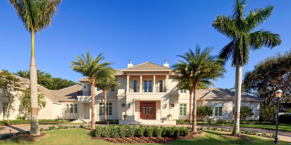 Naples Fl Custom Home - Traditional - Exterior - Miami - by Borelli
