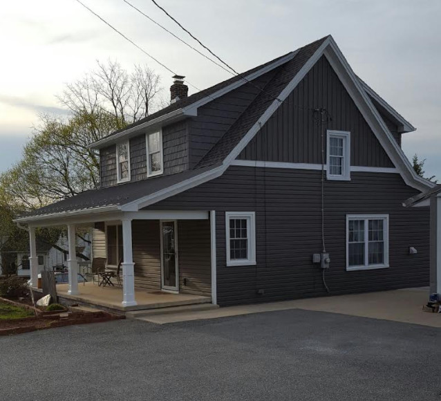 New Addition, Siding, Soffit & Fascia, Roof, Windows, Porch, Doors